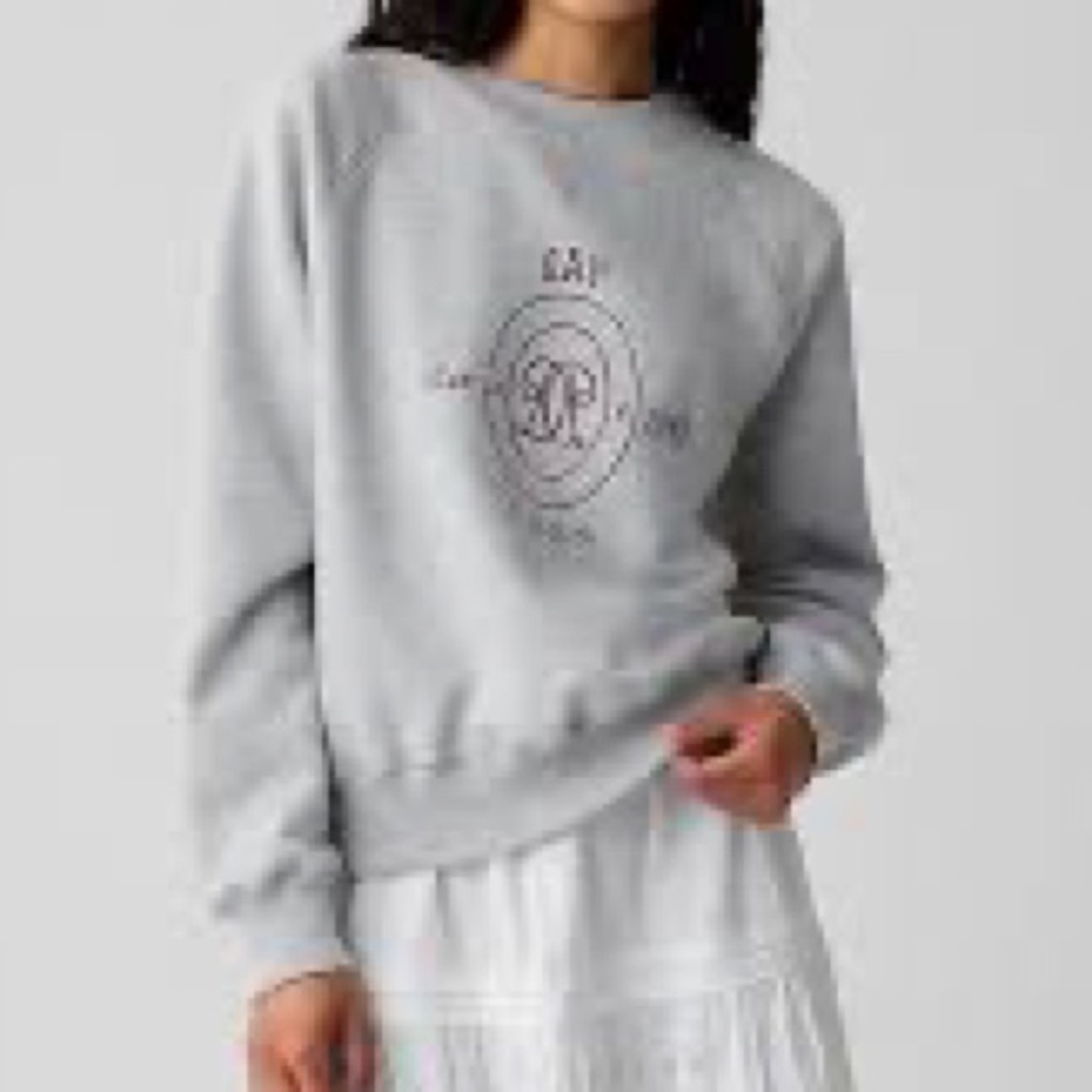 gap x doen grey sweatshirt